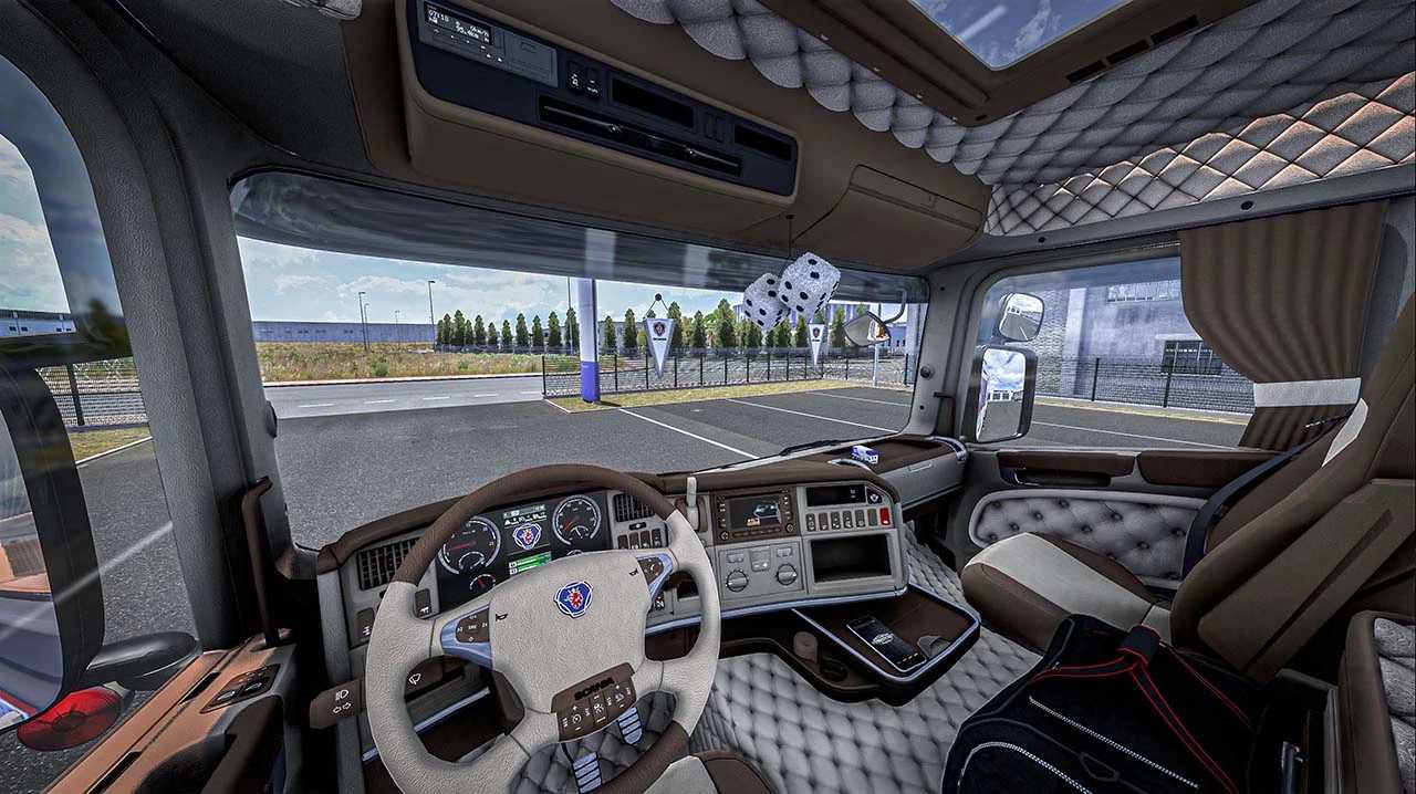 Scania R560 + Trailer v1.55 – Ultra-Detailed Truck & Trailer Mod (4K, Multi-Lighting & More) screenshot