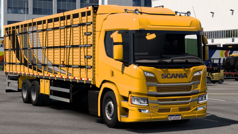 Scania P360 v1.0 for ETS2 (1.55) – Ultimate Customizable Truck Mod screenshot