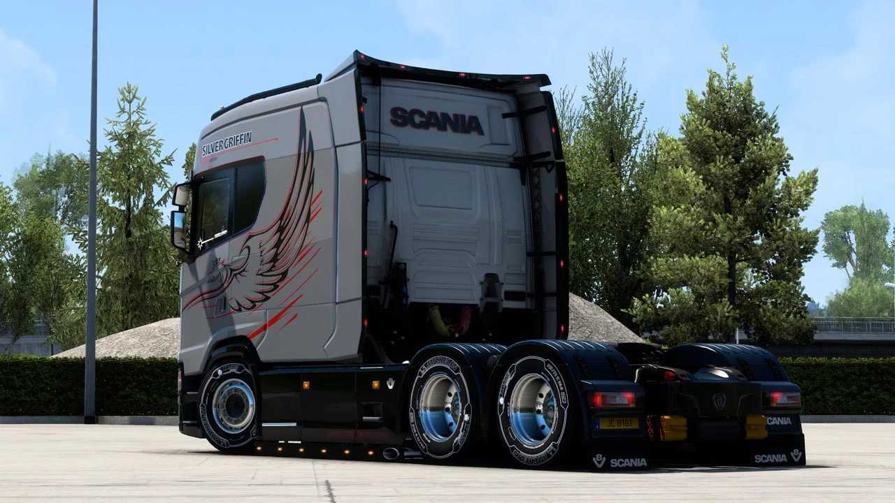 Scania S Longline v1.55 for ETS 2 – Ultimate Custom Interior & Tuning screenshot