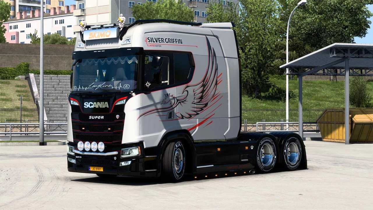 Scania S Longline v1.55 for ETS 2 – Ultimate Custom Interior & Tuning screenshot